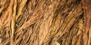 feuilles de tabac brun