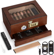 Boîte à cigare en bois de cèdre