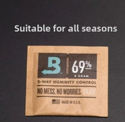 Sachets Boveda 8 g – Contrôle d’humidité bidirectionnel (62 % / 65 % / 69 % / 72 %)